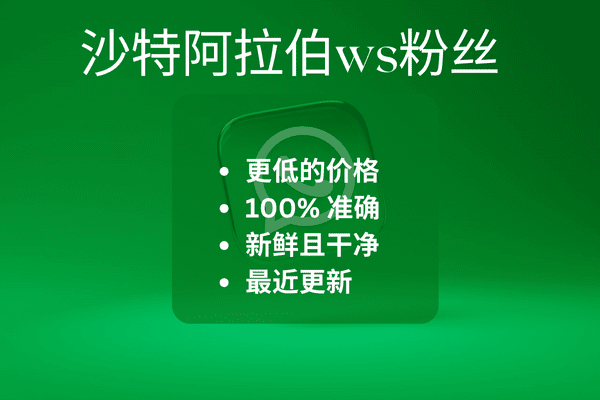 沙特阿拉伯ws粉丝